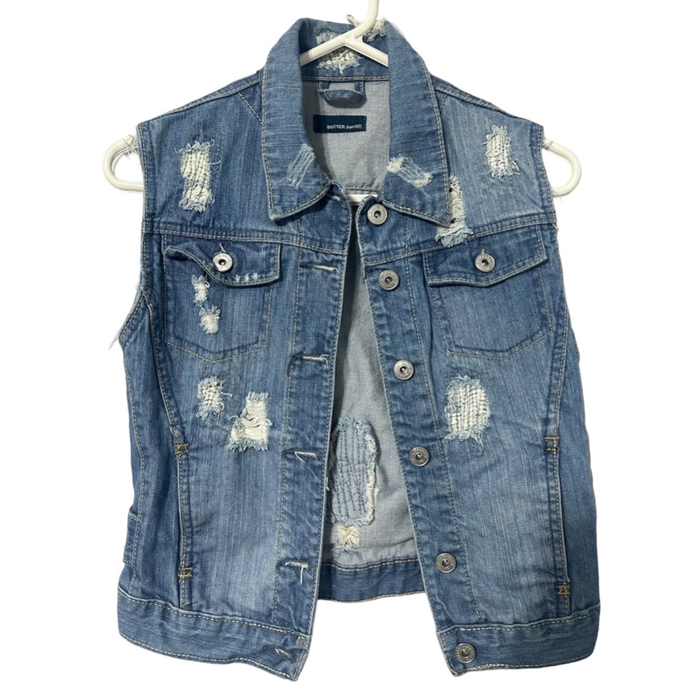 Denim Vest Butter Super Soft